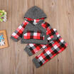 2pcs Baby Boys Casual Cotton Hoodies Tops Long Pant Toddler Clothes Set Outfits