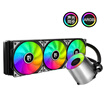 Kyushu Fengshen DEEPCOOL Fortress 360CPU water cooling radiator Symphony RGB version integrated water cooling mute 3 ARGB fan voltage regulator I9 standard silicone grease