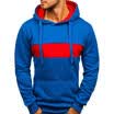 Mens Winter Hoodies Slim Fit Hooded Sweatshirt Outwear Sweater Warm Coat Jacket
