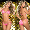 Hot Women Sexy-Lingerie Nightwear Underwear G-string Babydoll Sleepwear Bra Set