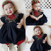 Princess Toddler Kid Girl Sleeveless Summer Sundress Party Dress Clothes Outfits