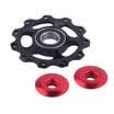 MTB Ceramic Bearing Jockey Wheel Pulley Road Bicycle Bike Derailleur KM