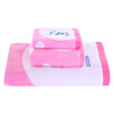 Yong Liang towel home spinning duo A dream cartoon cotton sets of towels football boy embroidery children towels towels towels three sets of genuine licensing pink