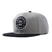 IKEWA BQM023huihei baseball hat Korean version of the men&women round standard flat along the cap hip hop hat sun hat tide cap gray black