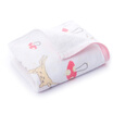 Grace towels home textiles cute little rabbit mining mushrooms cut pile printing baby towel single red 50g 50 26cm