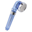 DZ 6290 Colorful light hand shower shower set LED negative ion purification pressurized rain shower nozzle hose base