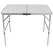 Red camp outdoor folding table portable split folding table aluminum picnic barbecue table Lu Binghua 90 60 70cm
