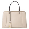 Crocodile CROCODILE Professional Women&39s Corrugated Handbag Women&39s Head Cream Shoulder Bag 12614060-10 Beige