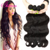 Peruvian Virgin Hair Body Wave 4 Bundles Grade 7A Rosa Hair Products Cheap human hair weave Bundles Peruvian body wave 1b color