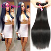 Cheap Brazilian Virgin Hair Straight Virgin Human Hair Weave 4 Bundles Shireen Hair Products Brazilian Straight Hair Weave Bundles