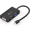 Foca Kappa F0801 Apple Computer Accessories Mini dp to VGA Converter Projector mac thunderbolt displayport DVI mini dp to TV hdmi Black