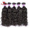 7A Peruvian Water Wave 3 Bundles Peruvian Ocean Wave Unprocessed Natural Wave Human Hair Bundles Tissage Peruvian Virgin Hair