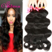 7A Malaysian Virgin Hair Body Wave 4 Bundles Malaysian Body Wave Human Hair Weave Unprocessed Malaysian Hair Weave Bundles