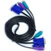 Sanbao SANBAO SKV-A105 KVM three parallel PS2 mouse keyboard VGA cable KVM switch cable dedicated line male to public 15 meters