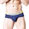 Modal MADALLO men&39s triangle underwear modal briefs men gold side 4 gift box treasure blue black red green green L