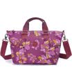 Findpop Women&39s Handbag Women&39s Canvas Nylon Bag Shoulder Bag Women&39s Dumpling Bag F14 Dream Purple Orchid Flower