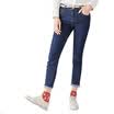 INMAN elastic thin legs pants nine pants leggings denim blue XS 1863334579