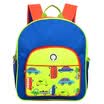 MrP car pattern 3-7 year old kindergarten big class schoolbag blue
