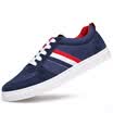 Precentor Sport Canvas Shoes Men&39s Casual Shoes Low Side Belt Mountaineering Running Shoes HL15 Blue 44 yards