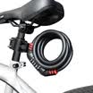 Yue Ma 9005-15 m bike lock mountain bike lock bike death fly anti-theft lock 5 password electric battery car lock accessories riding equipment