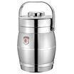 Jingdong Supermarket Golden Key GOLDEN KEY Insulation pot 16L stainless steel lunch box Insulation barrel GK-G1600T
