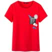 Semir summer body rounded round neck round straight necklace girls shirt T-shirt 19037000206 bleached L