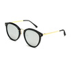 Wood ninety half SM1600045C01 men&women with the same paragraph metal black frame mercury glasses fashion polarized sunglasses SM1600045C01 55mm