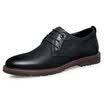 Zero degree ZERO outdoor leisure shoes first layer leather fashion tie men&39s shoes fashion outdoor handmade leather shoes 63H006 dark blue 42 yards