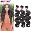 5A Grade 3 Bundles Peruvian Virgin Hair Body Wave Hair Extensions Unprocessed Virgin Human Hair Virgin Peruvian Hair Bundles