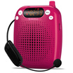 Ten degrees ShiDu SD-S611 UHF 1 seconds automatic matching wireless portable loudspeaker small bee teacher tour guide dedicated teaching waist hanging high power loudspeaker small speaker rose red