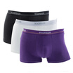 3 packs Men&39s underwear Comfort cotton Sharp pants shorts White Black Deep purple XXL 180