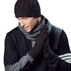 Jingdong Supermarket Kammont Kenmont km-2808 men&39s wool winter cycling warm gloves dark gray