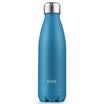 RAE 500ml double-layer stainless steel vacuum insulation cup sports fashion outdoor students students men&women kettle straight body Coke bottle blue R3061
