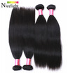 Nicelight Brazilian Virgin Hair Straight 4 Bundles Brazilian Straight Hair Tissage Bresilienne Brazillian Hair Stright