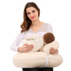 Jingdong Supermarket Joyourbaby Joyourbaby color cotton multi-functional breast pillow feeding breast pillow to give birth to babies to sit rice coffee stripes