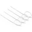 NL-1050B Self-locking nylon cable tie 25 100 white environmental protection 500 fixed plastic buckle bundle tie line