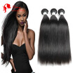 CZ Hair Peruvian Straight Virgin Hair 3 Bundles 7A Virgin Hair Extensions Unprocessed Virgin Hair Extensions