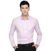 Red beans Hodo men business dress is simple simple color Slim men long sleeve shirt P09 pink 40