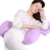 Pregnant pregnant women pillow pillow sleeping pillow side pillow ly801s-z1 romantic smoked purple all yards 80 30cm