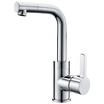KEGOO K01005 copper mixer for sinks with hot&cold water