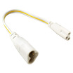 Jingdong Supermarket three male aurora t5 Lai light tube plug line dedicated double-headed cable power cord