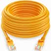 Shanze SAMZHE high-speed ultra-five CAT5e network cable 100 Gigabit network cable computer network jumper super 5 class finished cable yellow 40 meters YL-540