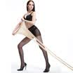 Langsha stockings sexy stockings female pantyhose cored filament crotch bottoming socks six pairs of dress&black coffee three Size
