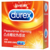 Durex Condoms Male Condoms Durex Big size dotted&ribbed condoms 3 pcs