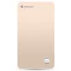 COOL-FISH Wireless Hard Drive WIFI Mobile Storage Device 2TB USB30 Mobile Access Mobile Hard Earth Gold