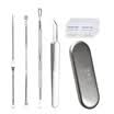 Skinny acne needle oblique clip 4 sets MF5034 boxed with alcohol cotton beauty acne acne acne clip to blackhead acne