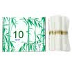Laughing mother kitchen with bamboo fiber oil-resistant rags decontamination to the oil absorbent wipes white 10 loaded