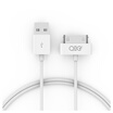 QIC C10-GR Apple charging cable iphone44sipad23ipod 1 meter green