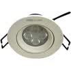 NVC lighting NVC spotlights led spotlights ceiling adjustable angle 4W hole 75mm white lamp surface 3000K yellow