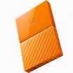 Western Digital WD My Passport 1TB 25-inch Vibrant Orange Mobile Hard Drive WDBYNN0010BOR-CESN